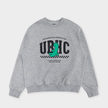 ベーシック UBHC スウェットシャツ(グレー) ブラキオ